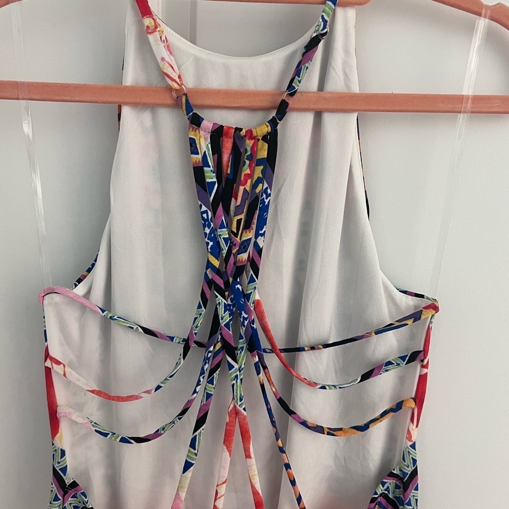 Floral Hawaiian Maxi Dress Size Medium NWOT - Picture 4 of 15